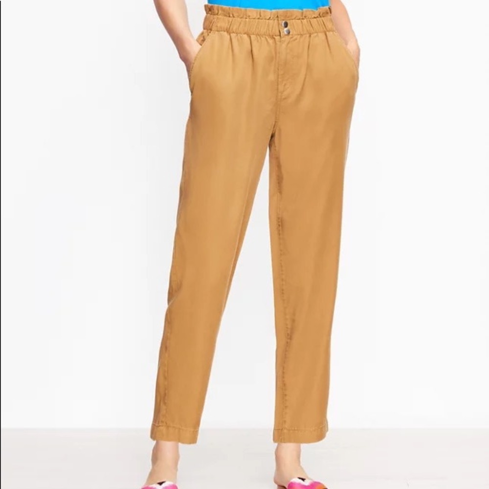 Loft paper bag pants